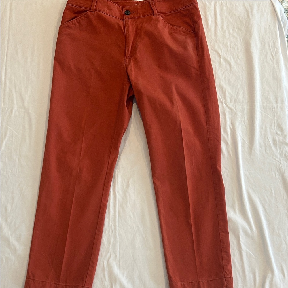 LOFT Rust Straight Leg Women's Pants